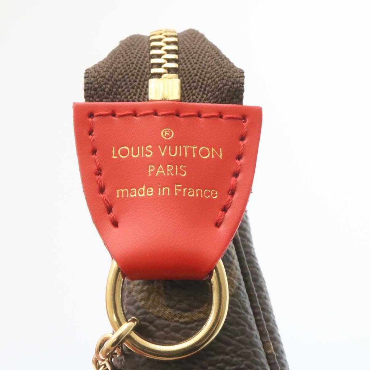 LOUIS VUITTON Monogram Vivienne Mini Pochette Accessoires M69976 Auth 28293A