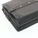 LOUIS VUITTON Epi Trunk Clutch 2Way Shoulder Bag Black M53052 LV Auth 28382A-16