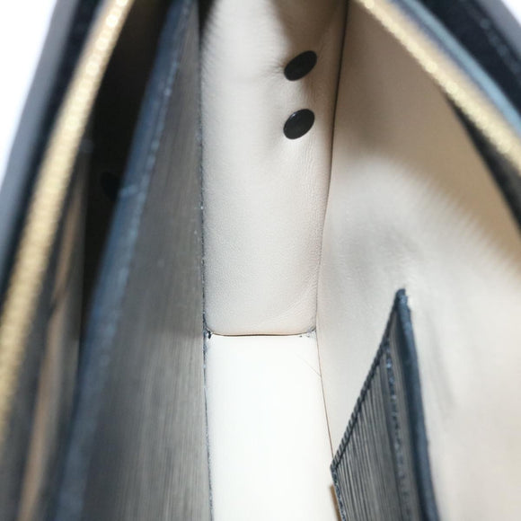 LOUIS VUITTON Epi Trunk Clutch 2Way Shoulder Bag Black M53052 LV Auth 28382A