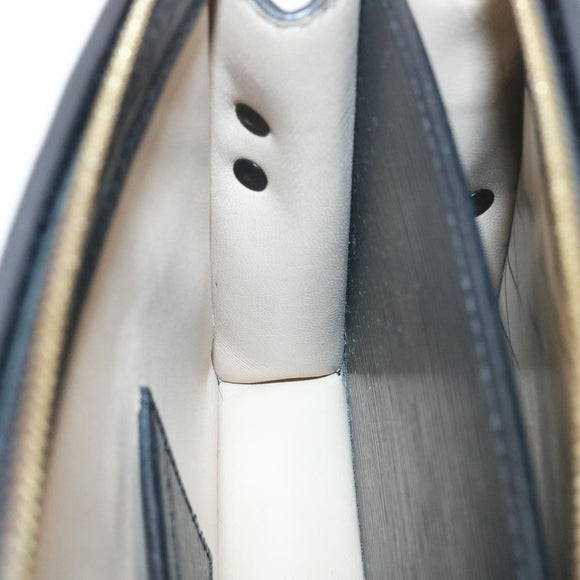 LOUIS VUITTON Epi Trunk Clutch 2Way Shoulder Bag Black M53052 LV Auth 28382A