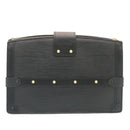 LOUIS VUITTON Epi Trunk Clutch 2Way Shoulder Bag Black M53052 LV Auth 28382A-2