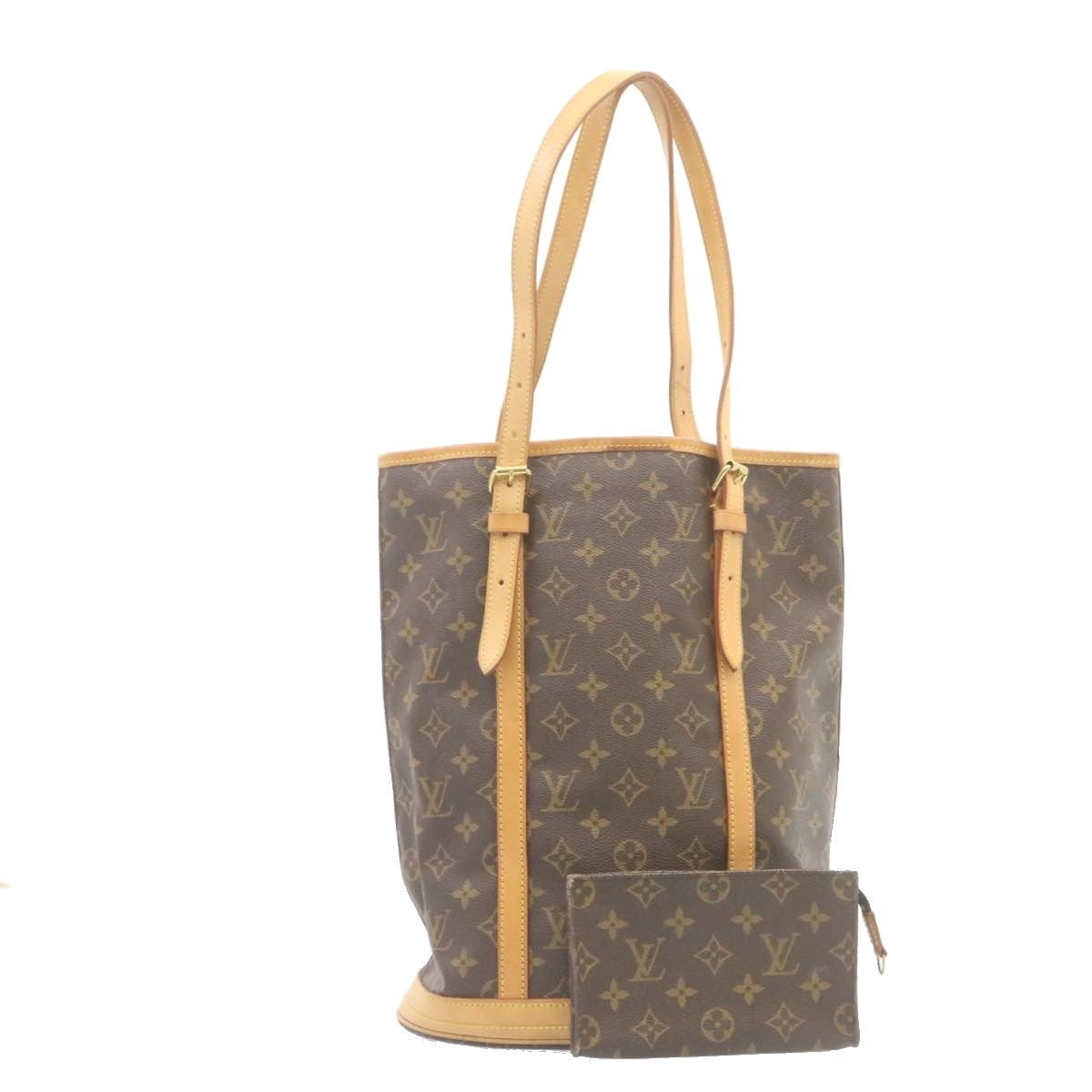 LOUIS VUITTON Monogram Bucket GM Shoulder Bag M42236 LV Auth 28423