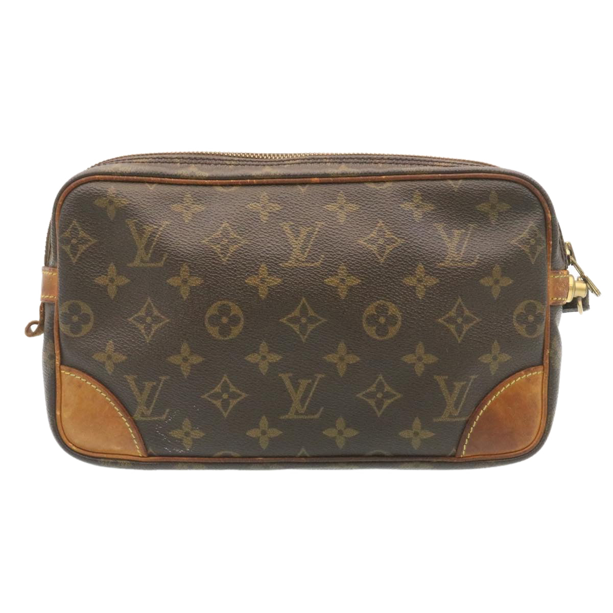 LOUIS VUITTON Monogram Marly Dragonne GM Clutch Bag M51825 LV Auth 28441 - 0