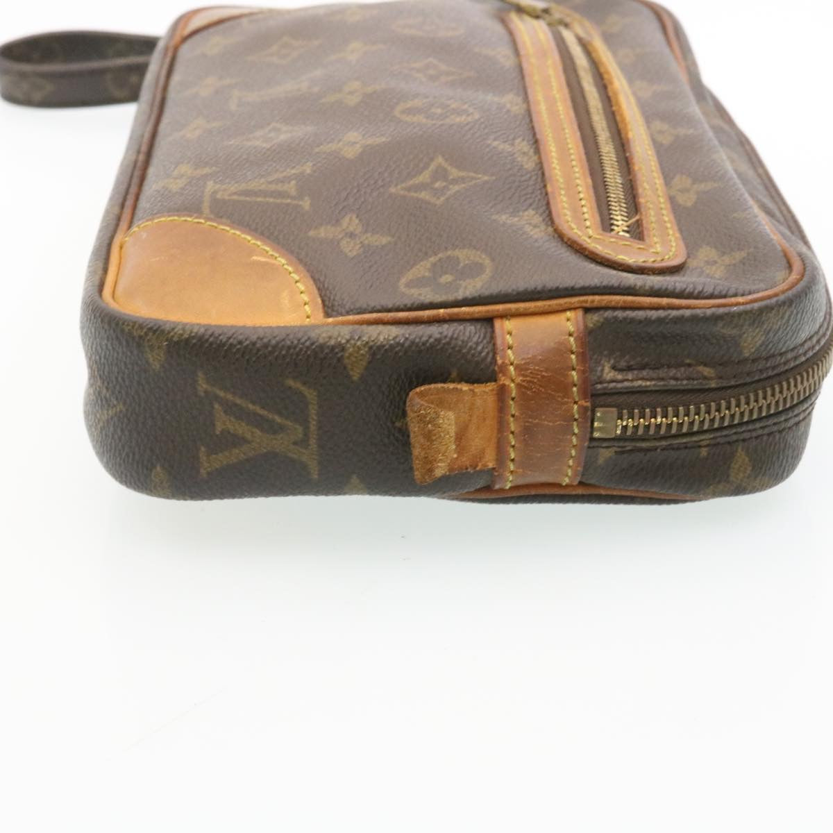 LOUIS VUITTON Monogram Marly Dragonne GM Clutch Bag M51825 LV Auth 28441