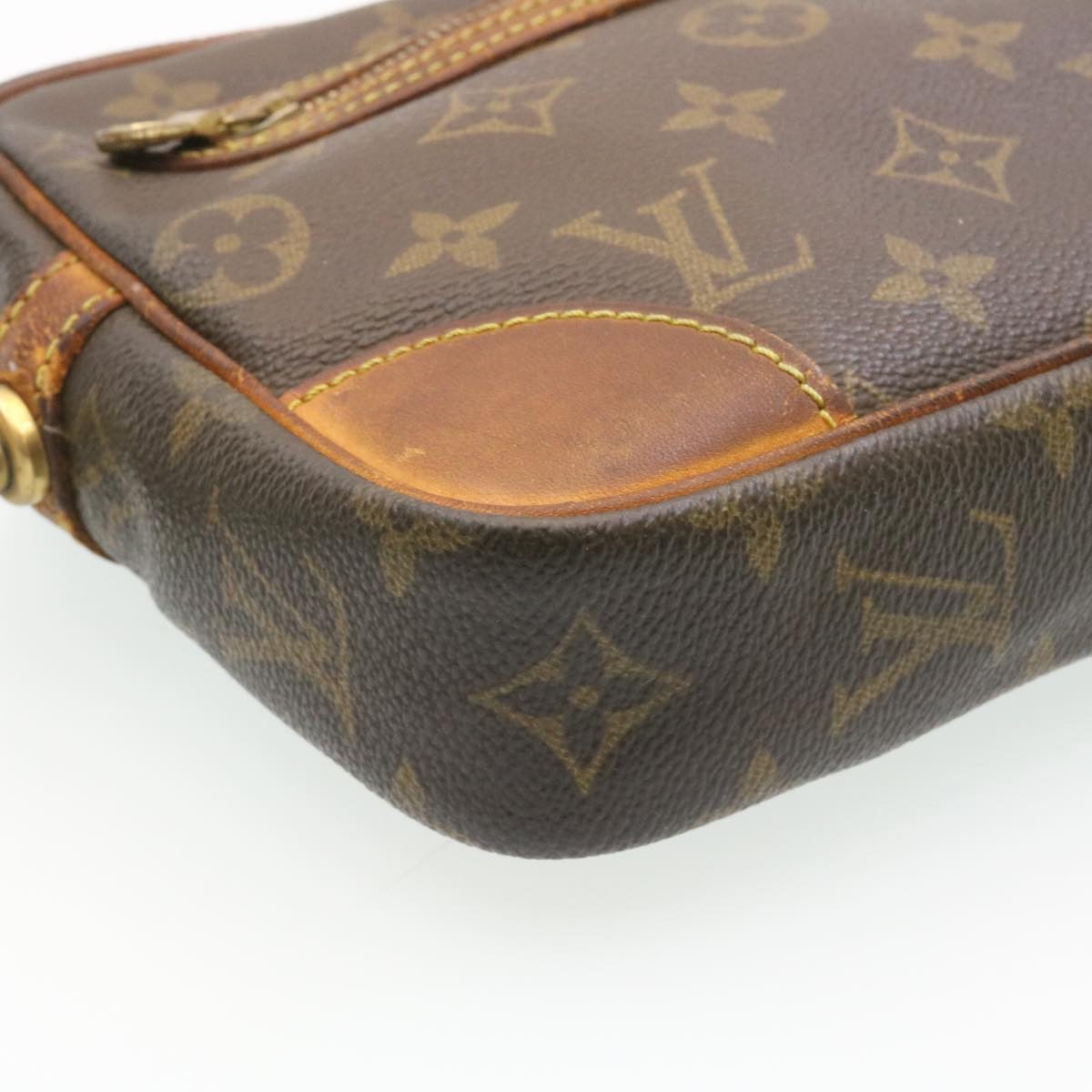 LOUIS VUITTON Monogram Marly Dragonne GM Clutch Bag M51825 LV Auth 28441