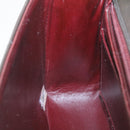 CHANEL Chain Turn Lock Diana Matelasse Shoulder Bag Lamb Skin Black Auth 28470A-20