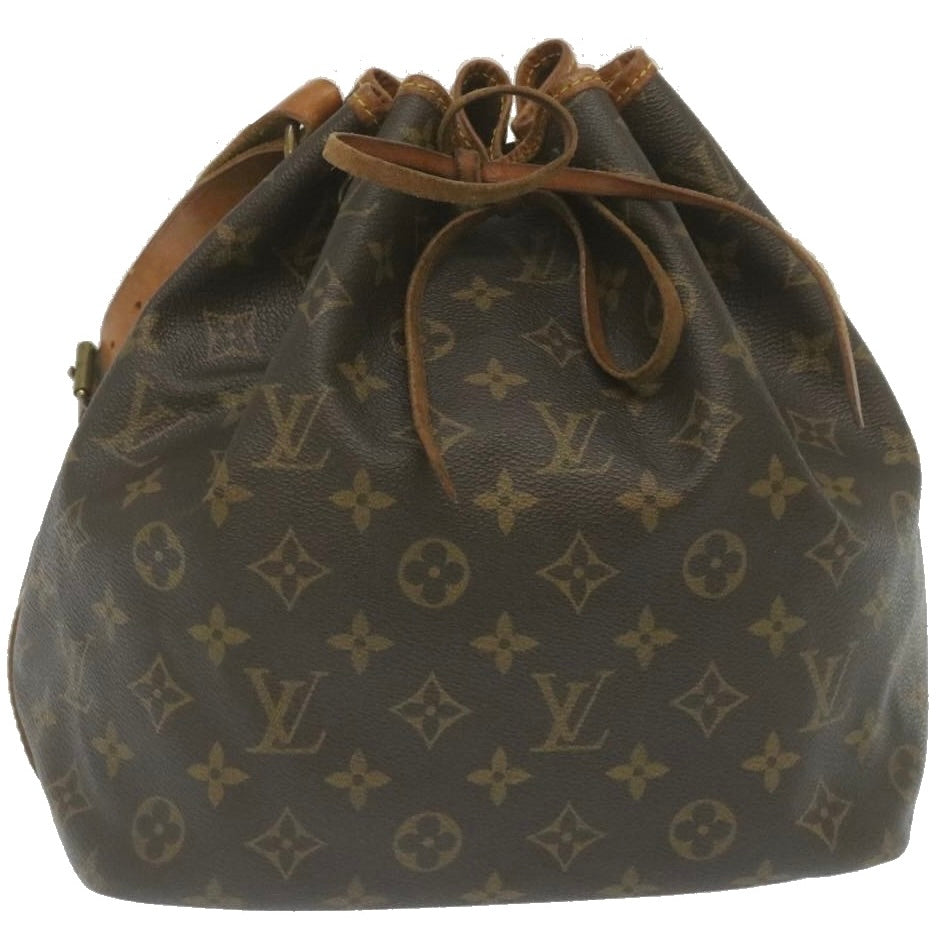 LOUIS VUITTON Monogram Petit Noe Shoulder Bag M42226 LV Auth 28502