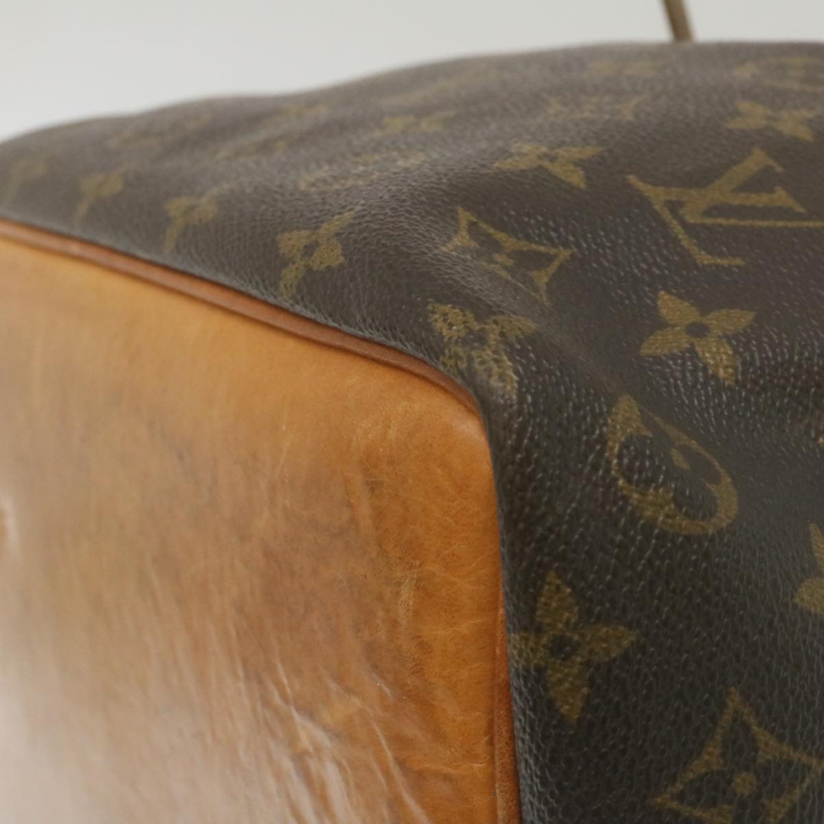 LOUIS VUITTON Monogram Petit Noe Shoulder Bag M42226 LV Auth 28502