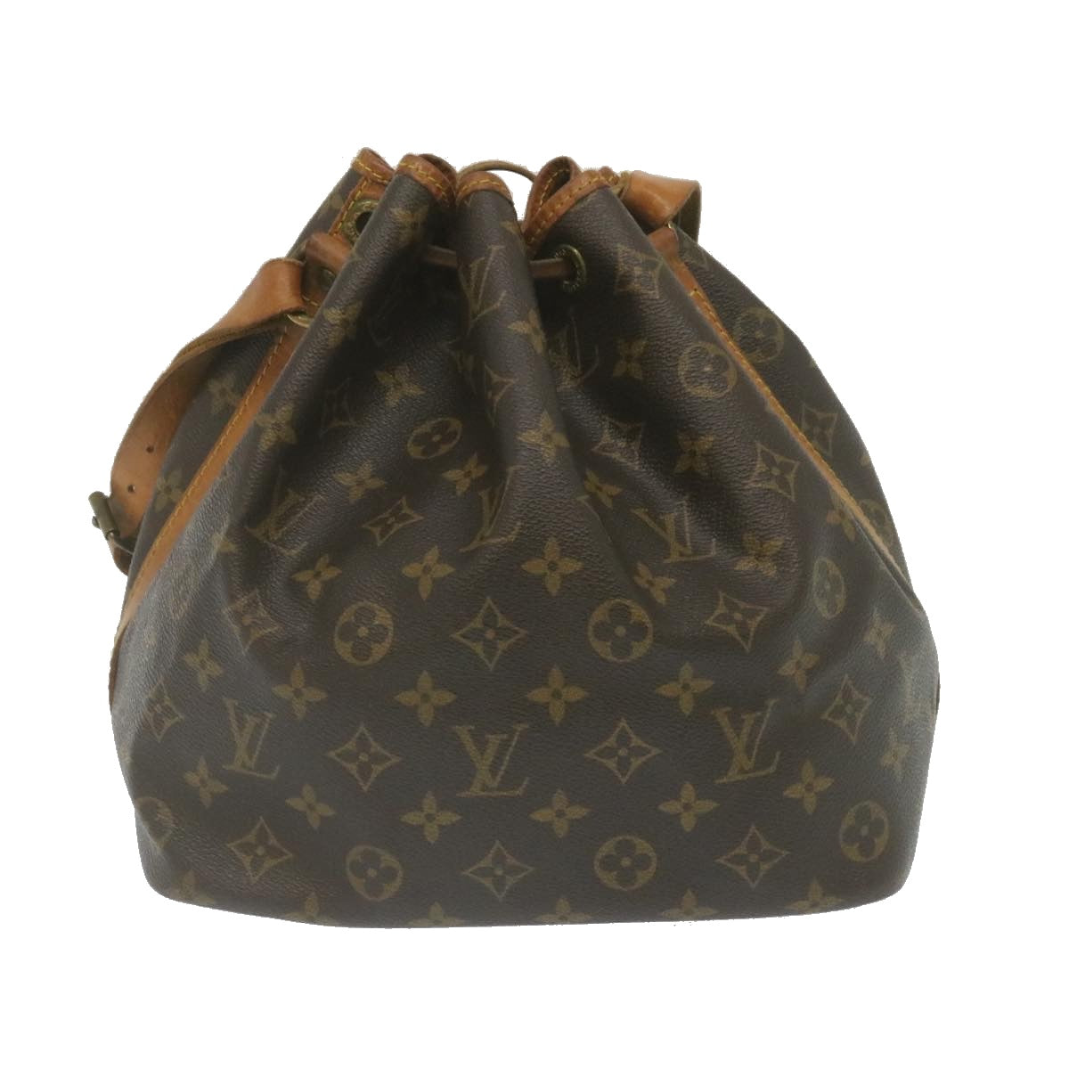 LOUIS VUITTON Monogram Petit Noe Shoulder Bag M42226 LV Auth 28502