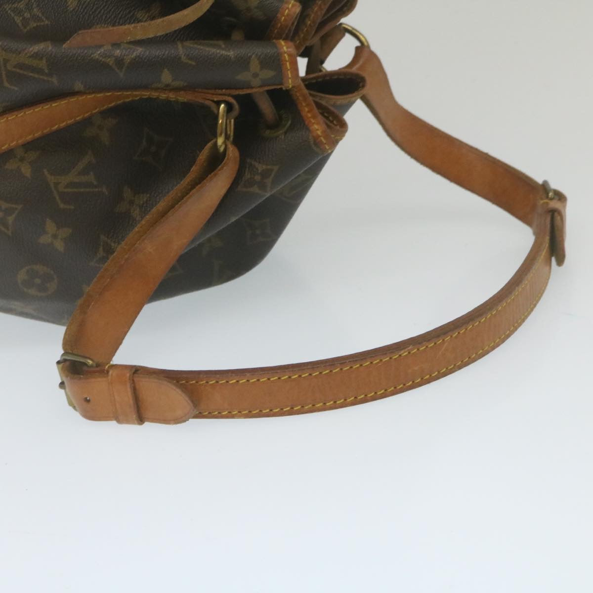 LOUIS VUITTON Monogram Petit Noe Shoulder Bag M42226 LV Auth 28502