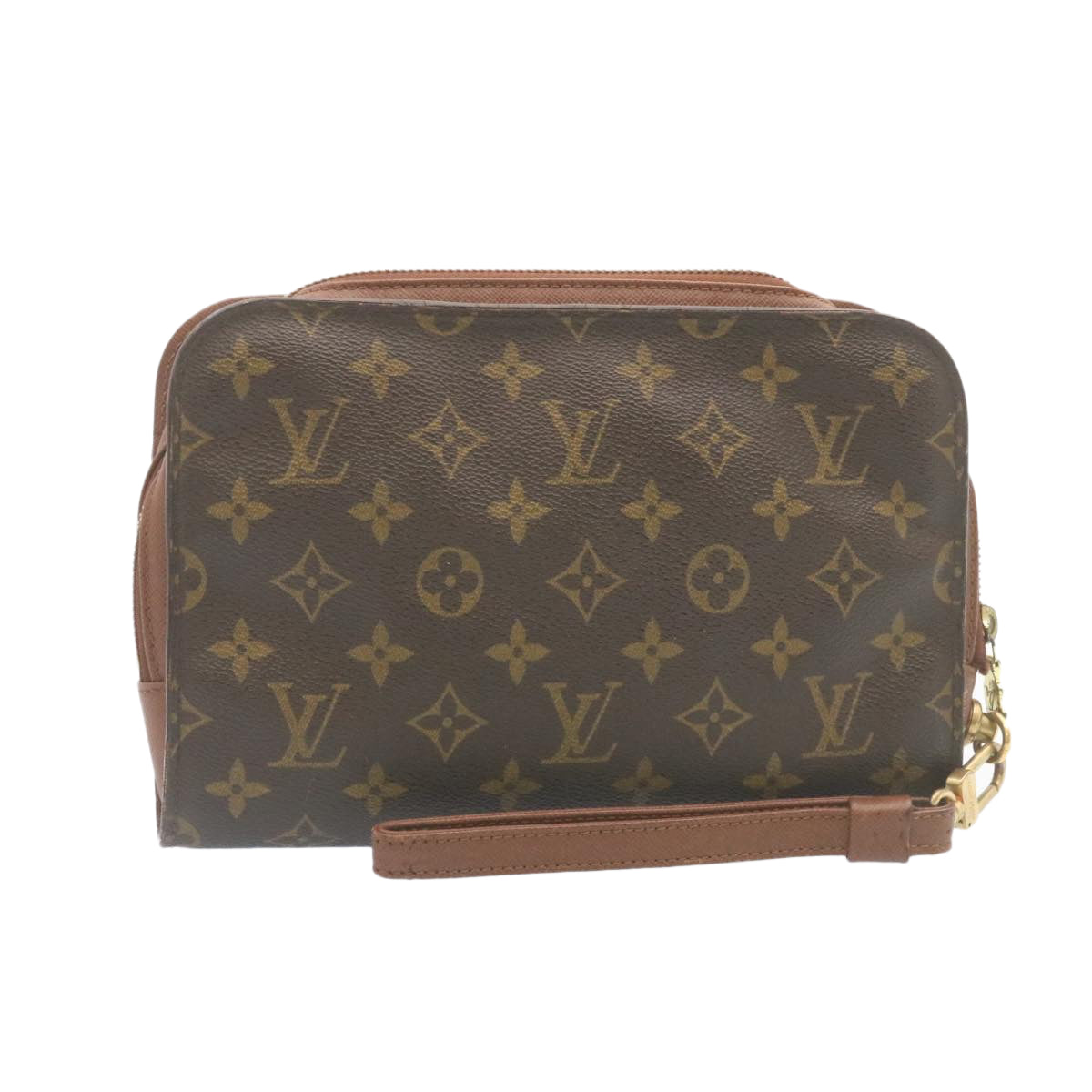 LOUIS VUITTON Monogram Orsay Clutch Bag M51790 LV Auth 28608