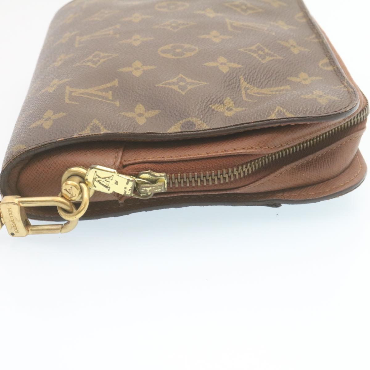 LOUIS VUITTON Monogram Orsay Clutch Bag M51790 LV Auth 28608