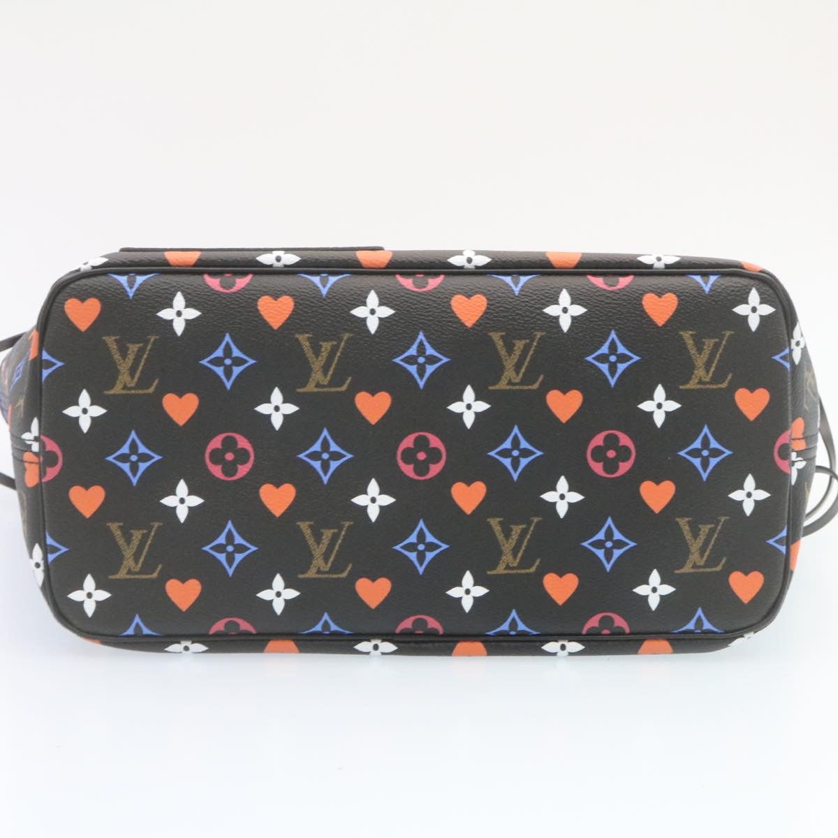 LOUIS VUITTON Game On Collection Neverfull MM Shoulder Bag M57483 LV Auth 28626A