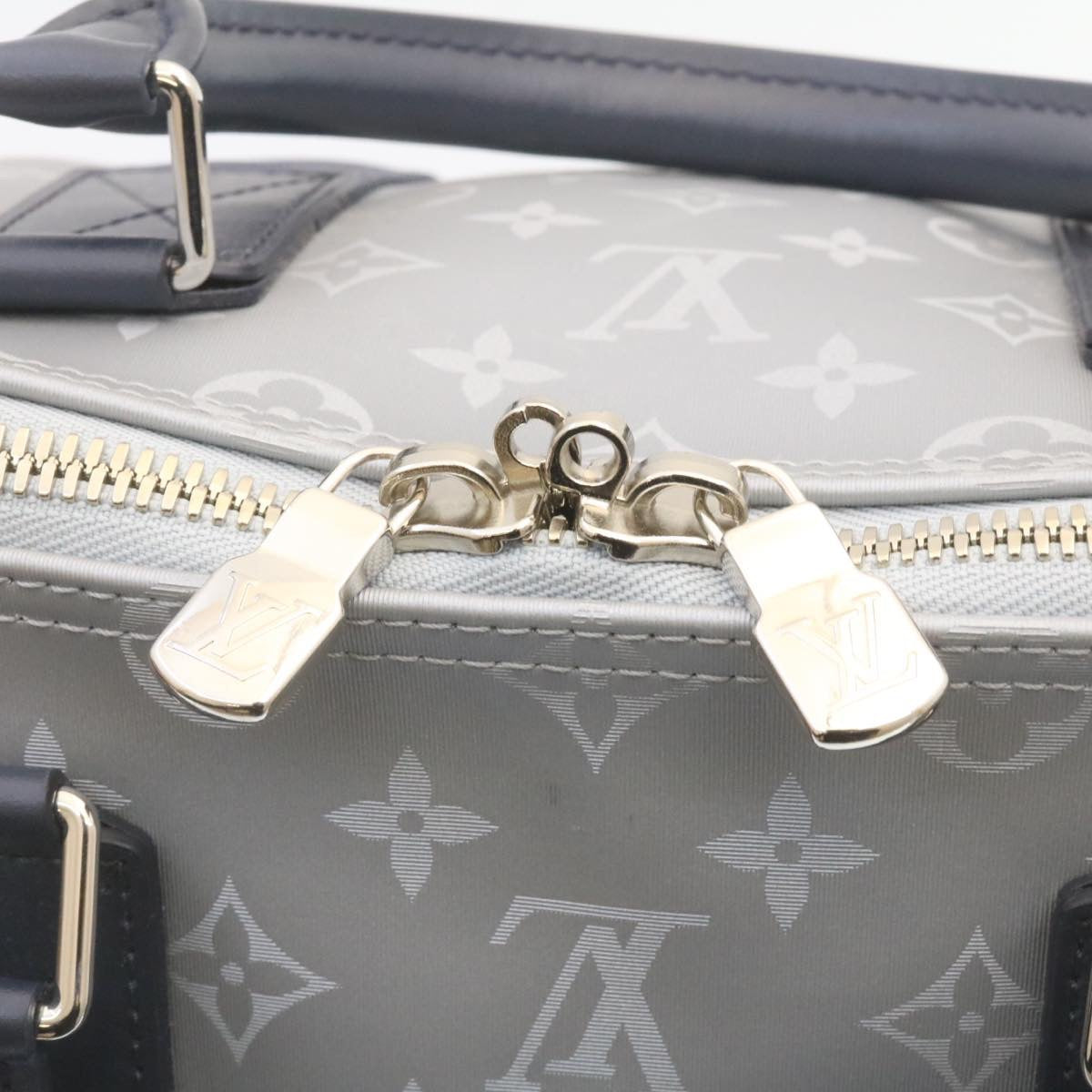 LOUIS VUITTON Monogram Satellite Keepall Bandouliere 50 M44170 LV Auth 28677A