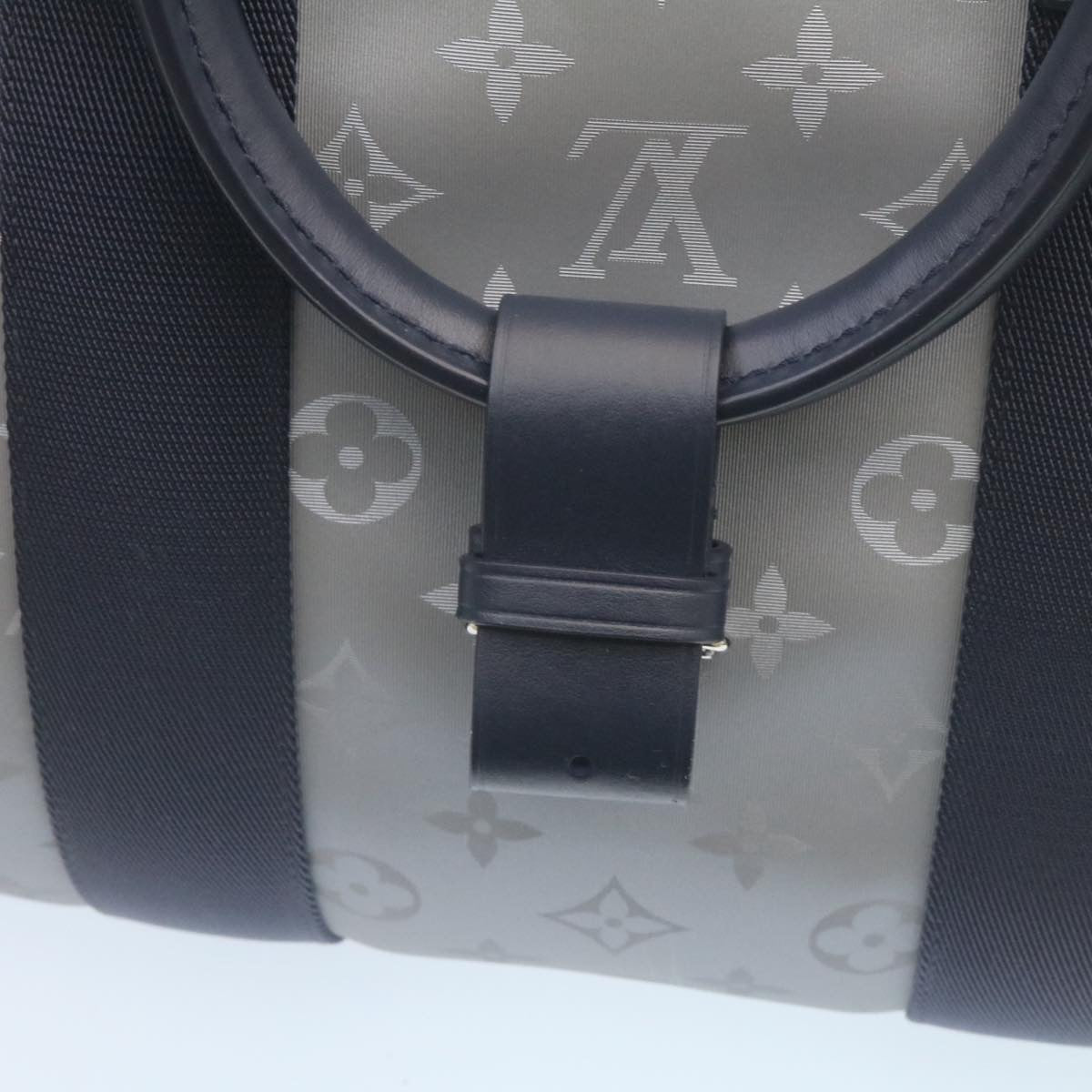 LOUIS VUITTON Monogram Satellite Keepall Bandouliere 50 M44170 LV Auth 28677A