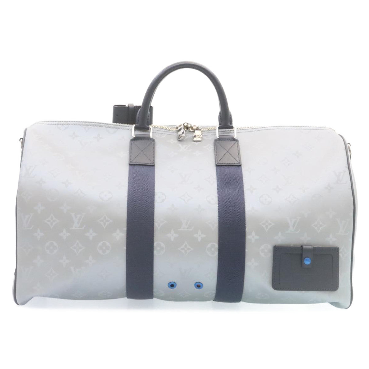 LOUIS VUITTON Monogram Satellite Keepall Bandouliere 50 M44170 LV Auth 28677A