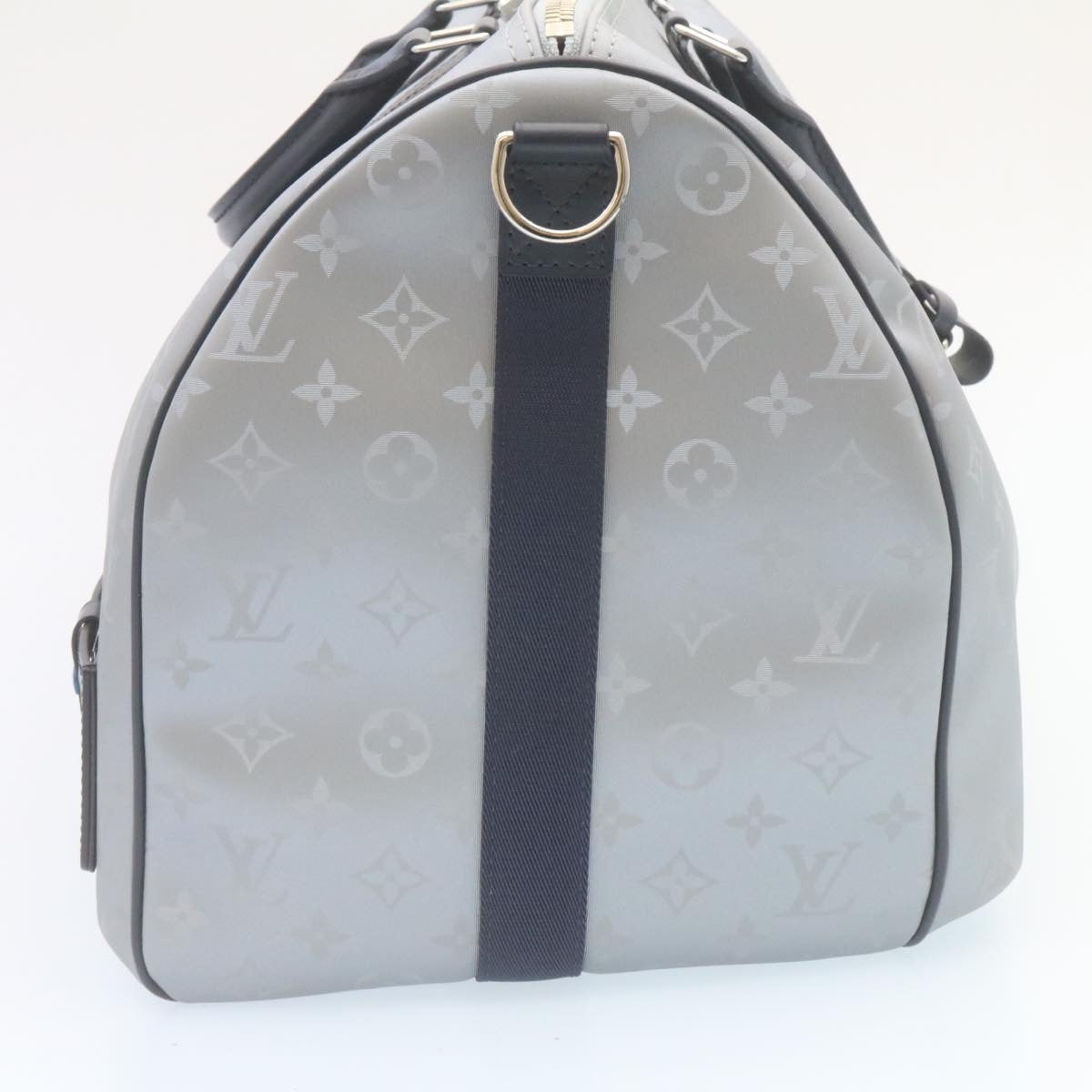 LOUIS VUITTON Monogram Satellite Keepall Bandouliere 50 M44170 LV Auth 28677A