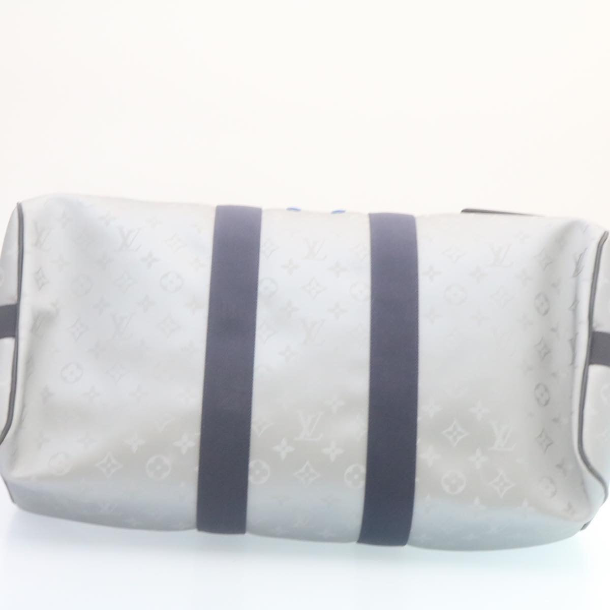 LOUIS VUITTON Monogram Satellite Keepall Bandouliere 50 M44170 LV Auth 28677A