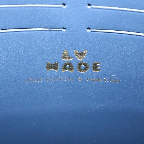 LOUIS VUITTON Monogram Denim Drip Pochette Voyage MM NIGO M45961 LV Auth 28776A