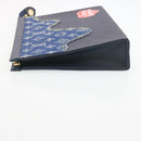 LOUIS VUITTON Monogram Denim Drip Pochette Voyage MM NIGO M45961 LV Auth 28776A-4