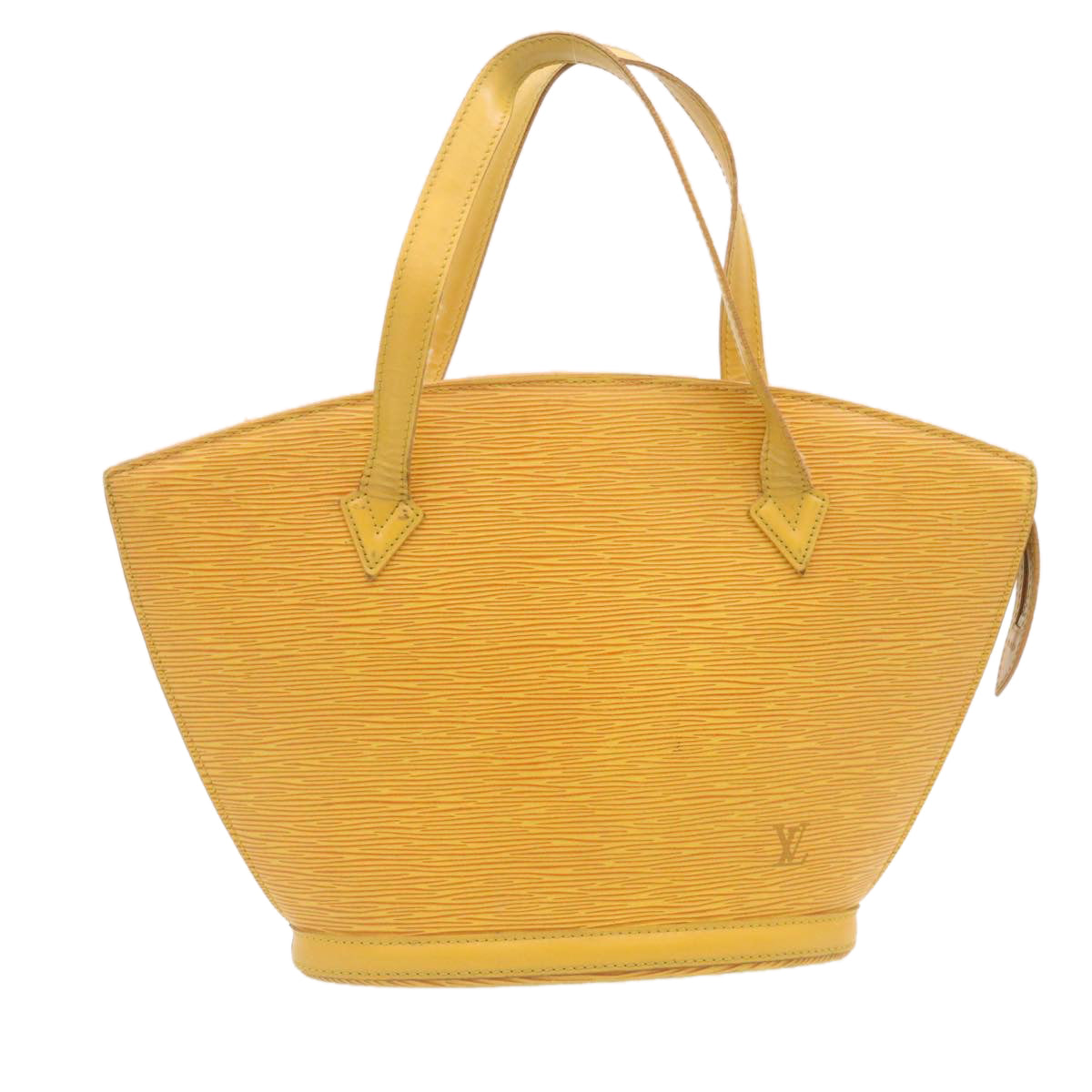 LOUIS VUITTON Epi Saint Jacques Hand Bag Yellow M52279 LV Auth 28781