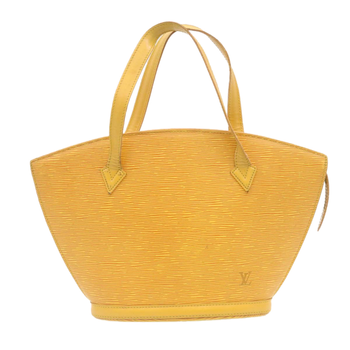 LOUIS VUITTON Epi Saint Jacques Hand Bag Yellow M52279 LV Auth 28781