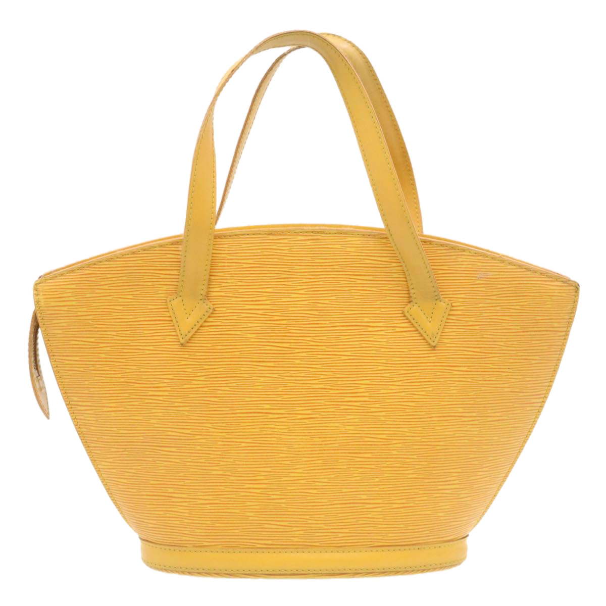 LOUIS VUITTON Epi Saint Jacques Hand Bag Yellow M52279 LV Auth 28781