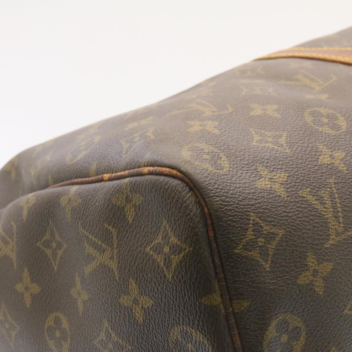 LOUIS VUITTON Monogram Keepall Bandouliere 50 Boston Bag M41416 LV Auth 28796