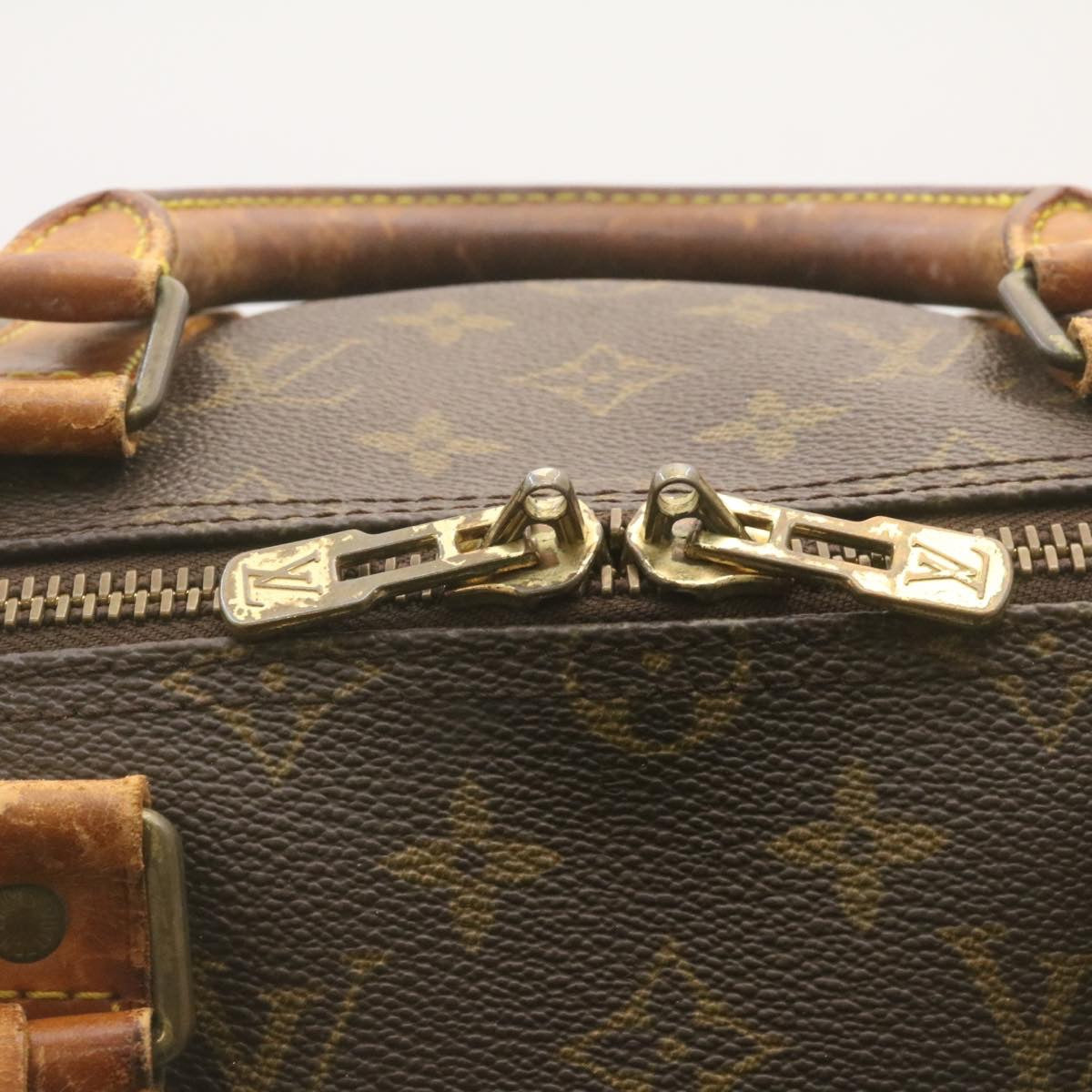 LOUIS VUITTON Monogram Keepall Bandouliere 50 Boston Bag M41416 LV Auth 28796