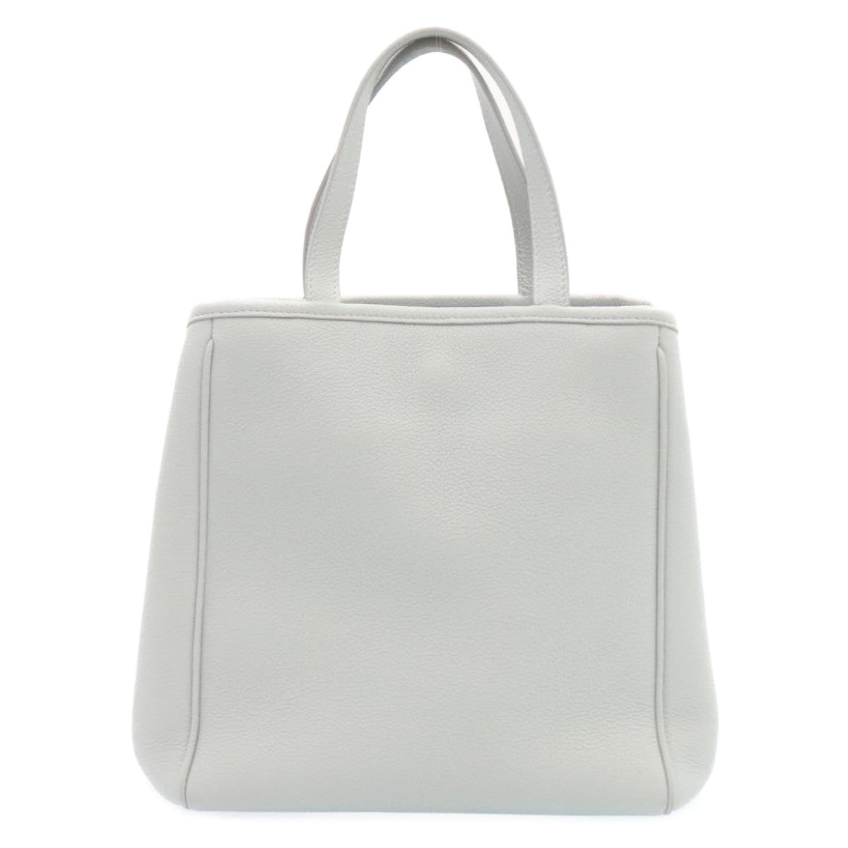 CELINE Small fold Cabas Hand Bag 2way Shoulder Bag Light Blue Auth 28800