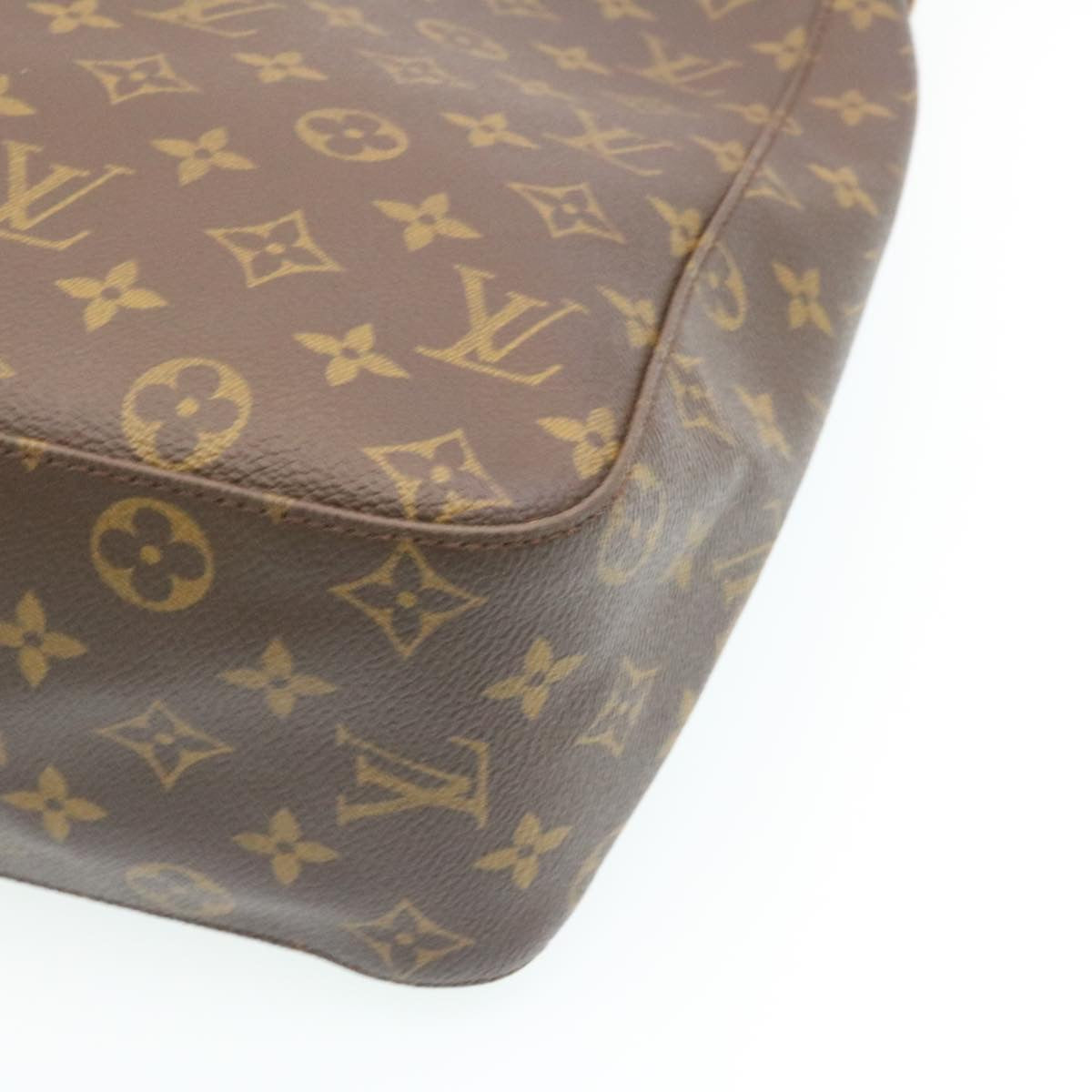 LOUIS VUITTON Monogram Looping GM Shoulder Bag M51145 LV Auth 28817