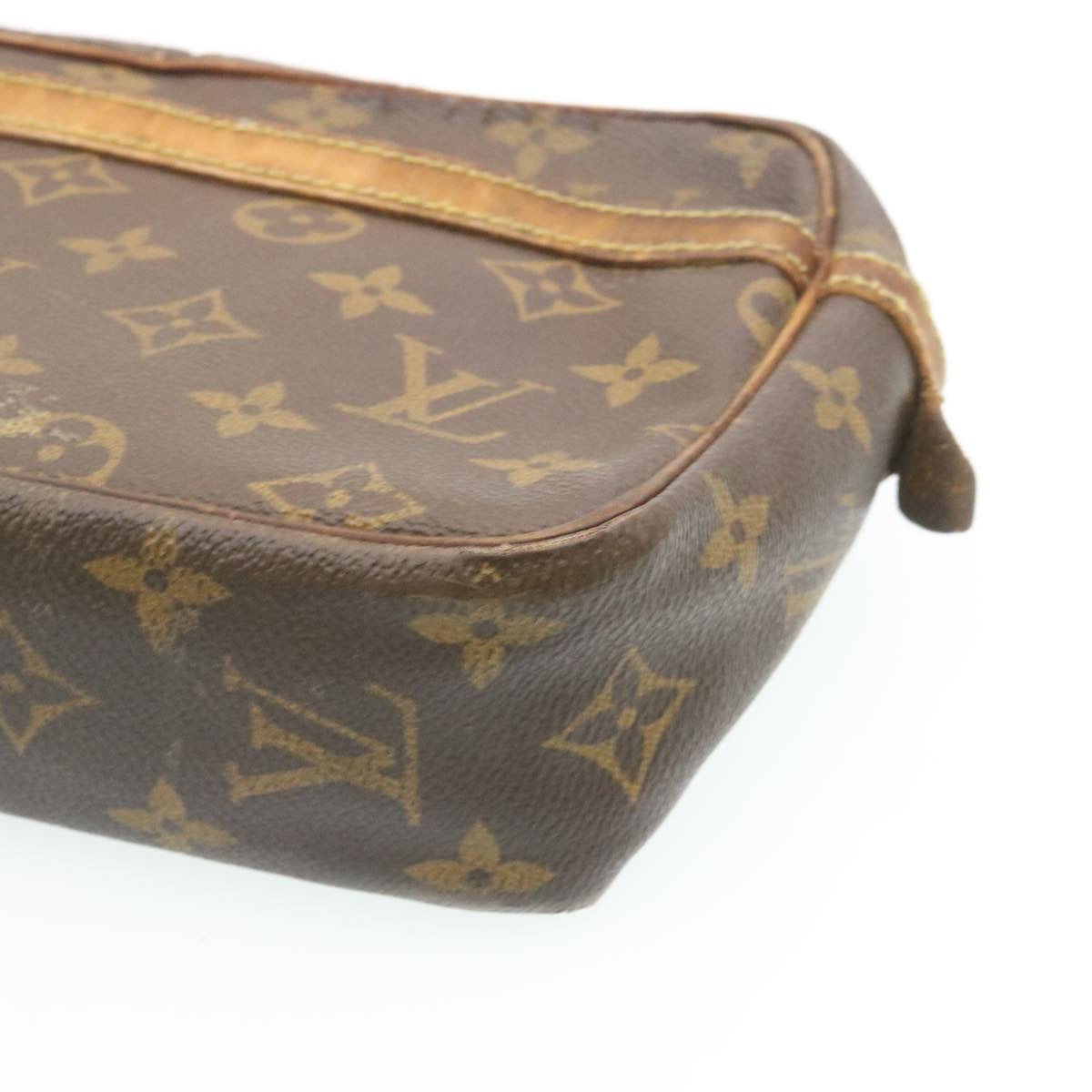 LOUIS VUITTON Monogram Compiegne 23 Clutch Bag M51847 LV Auth 28849