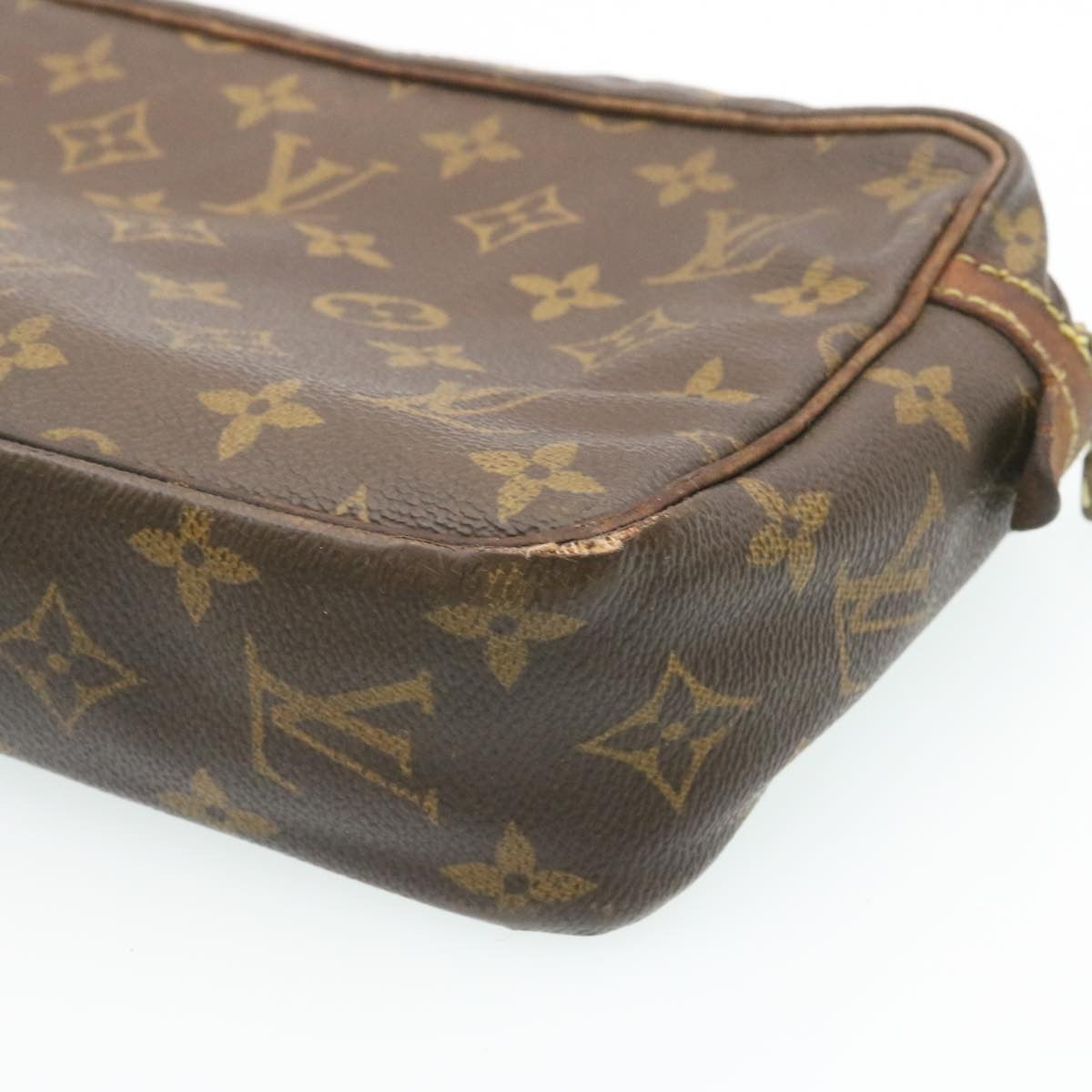 LOUIS VUITTON Monogram Compiegne 23 Clutch Bag M51847 LV Auth 28849