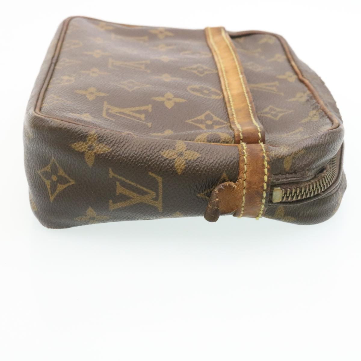 LOUIS VUITTON Monogram Compiegne 23 Clutch Bag M51847 LV Auth 28849