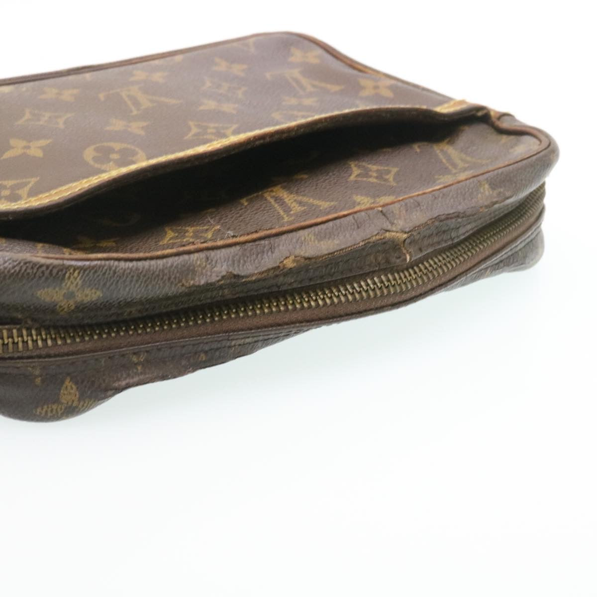 LOUIS VUITTON Monogram Compiegne 23 Clutch Bag M51847 LV Auth 28849