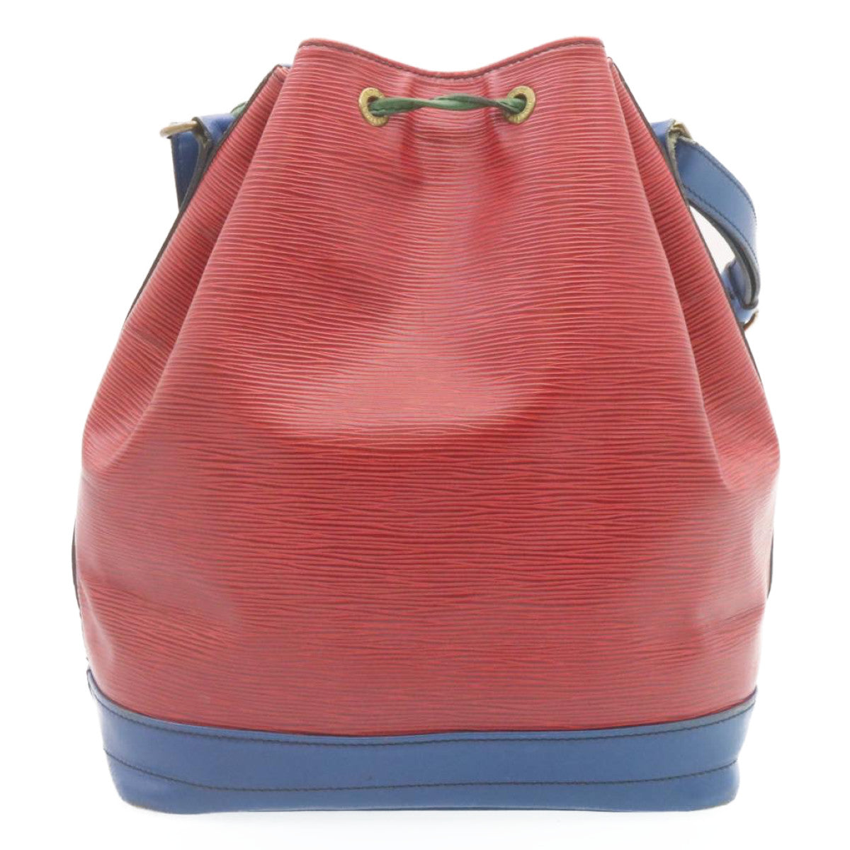 LOUIS VUITTON Epi Tricolor Noe Shoulder Bag Red Blue Green M44084 LV Auth 28905 - 0