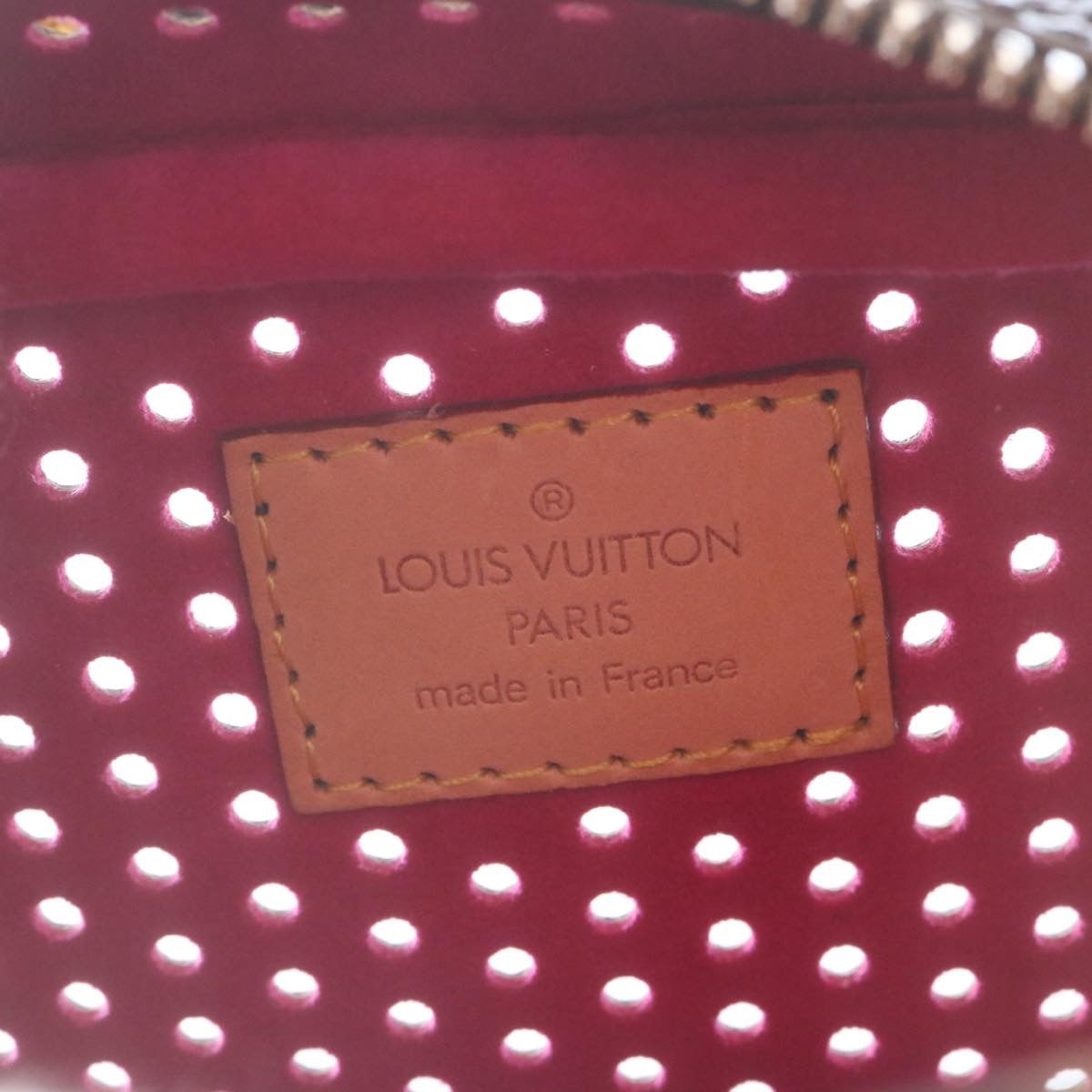 LOUIS VUITTON Monogram Perfo Mini Trocadero Shoulder Bag M95175 LV Auth 28917A