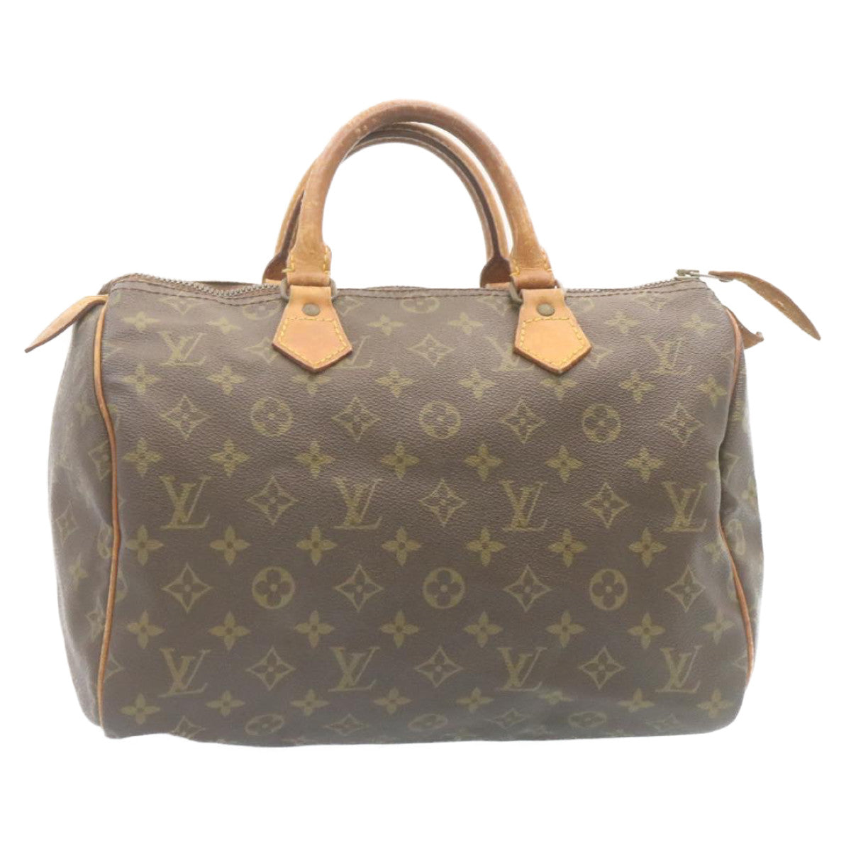 LOUIS VUITTON Monogram Speedy 30 Hand Bag M41526 LV Auth 28922