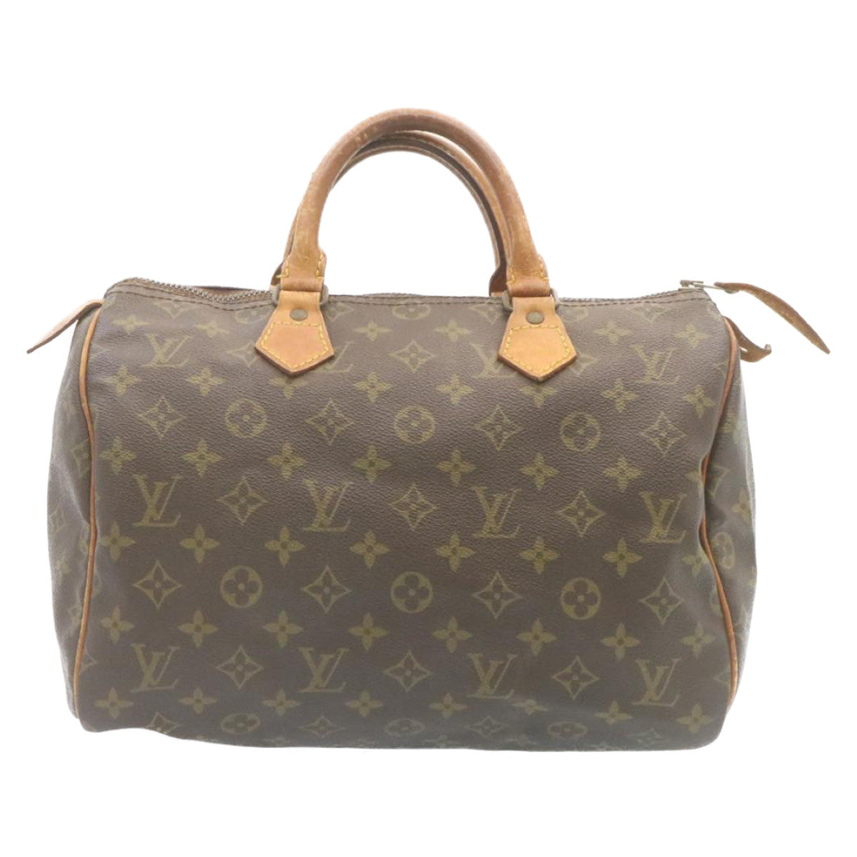 LOUIS VUITTON Monogram Speedy 30 Hand Bag M41526 LV Auth 28922