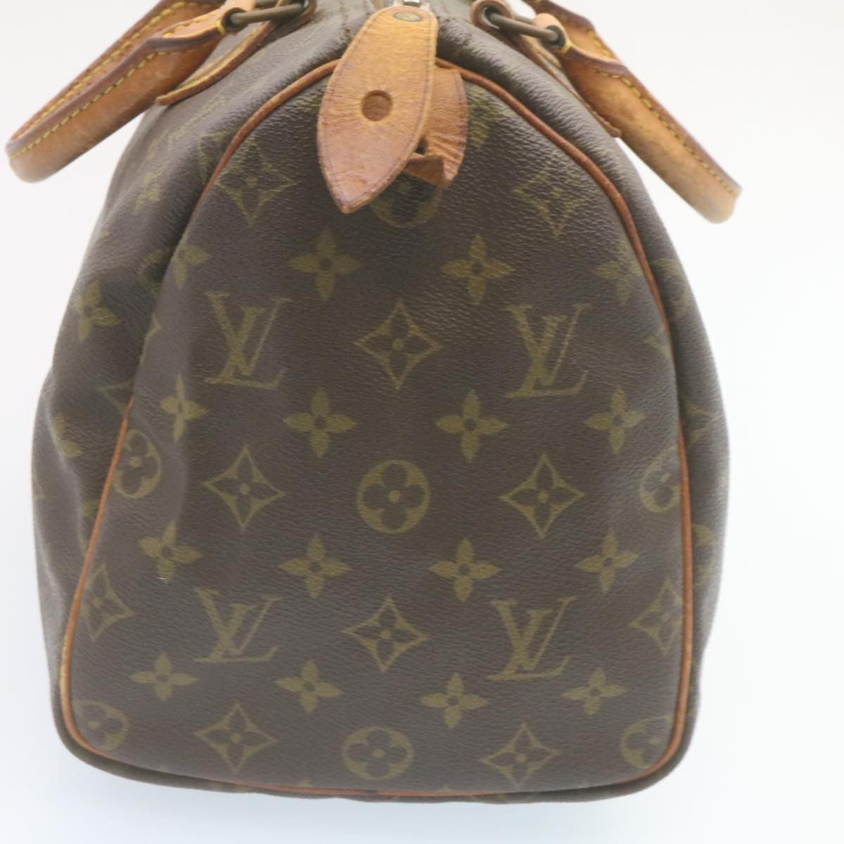 LOUIS VUITTON Monogram Speedy 30 Hand Bag M41526 LV Auth 28922