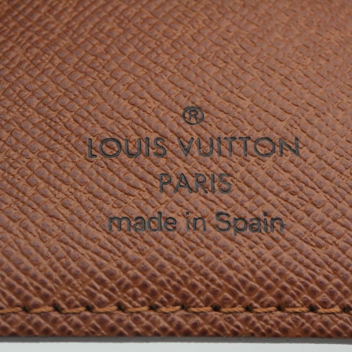 LOUIS VUITTON Monogram Panda Agenda PM Day Planner Cover R20011 LV Auth 28976