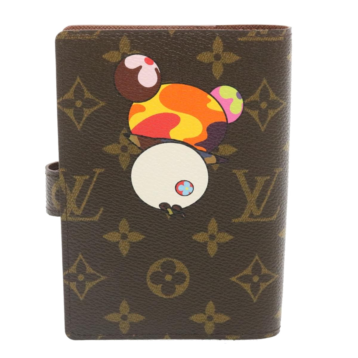 LOUIS VUITTON Monogram Panda Agenda PM Day Planner Cover R20011 LV Auth 28976 - 0