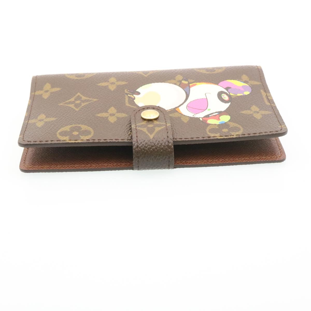 LOUIS VUITTON Monogram Panda Agenda PM Day Planner Cover R20011 LV Auth 28976