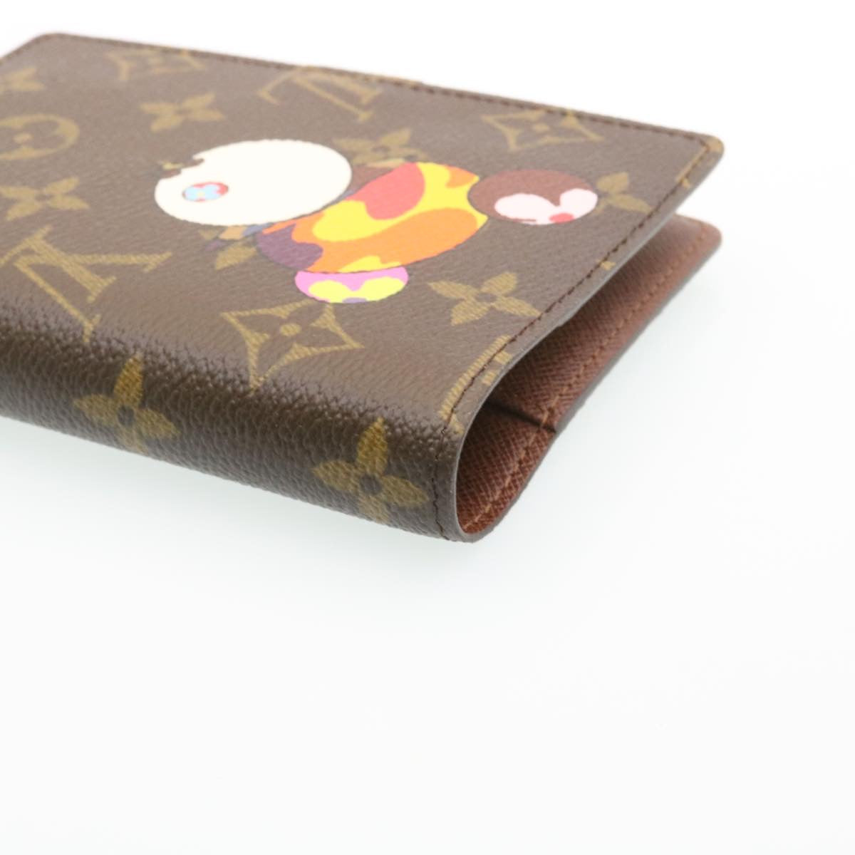 LOUIS VUITTON Monogram Panda Agenda PM Day Planner Cover R20011 LV Auth 28976