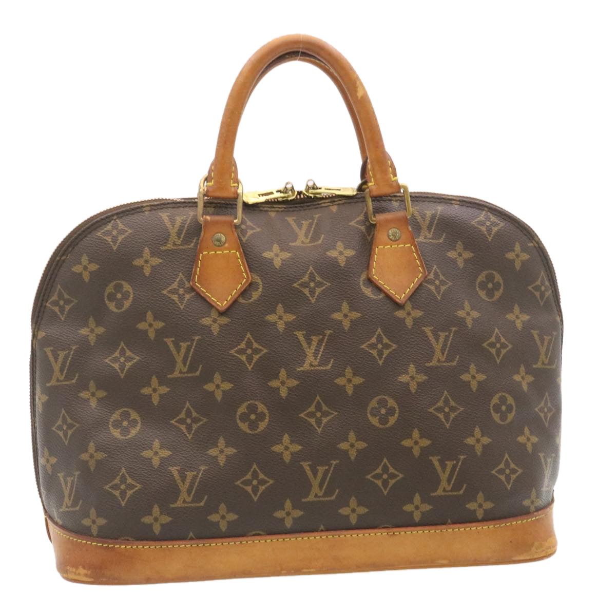 LOUIS VUITTON Monogram Alma Hand Bag M51130 LV Auth 29007