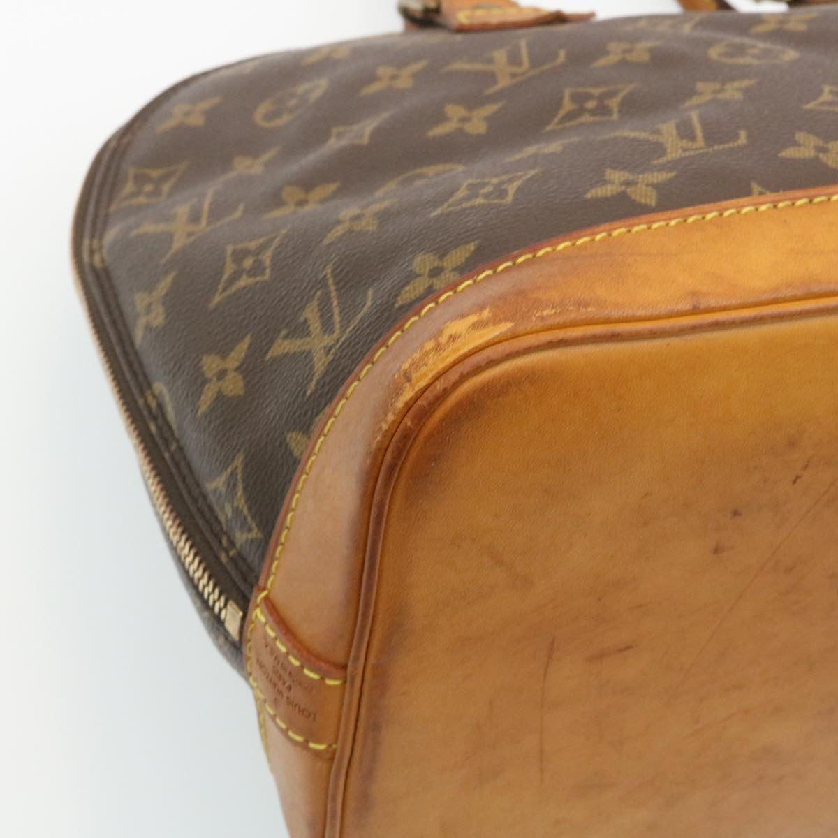 LOUIS VUITTON Monogram Alma Hand Bag M51130 LV Auth 29007