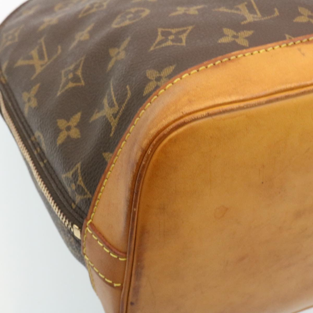 LOUIS VUITTON Monogram Alma Hand Bag M51130 LV Auth 29007