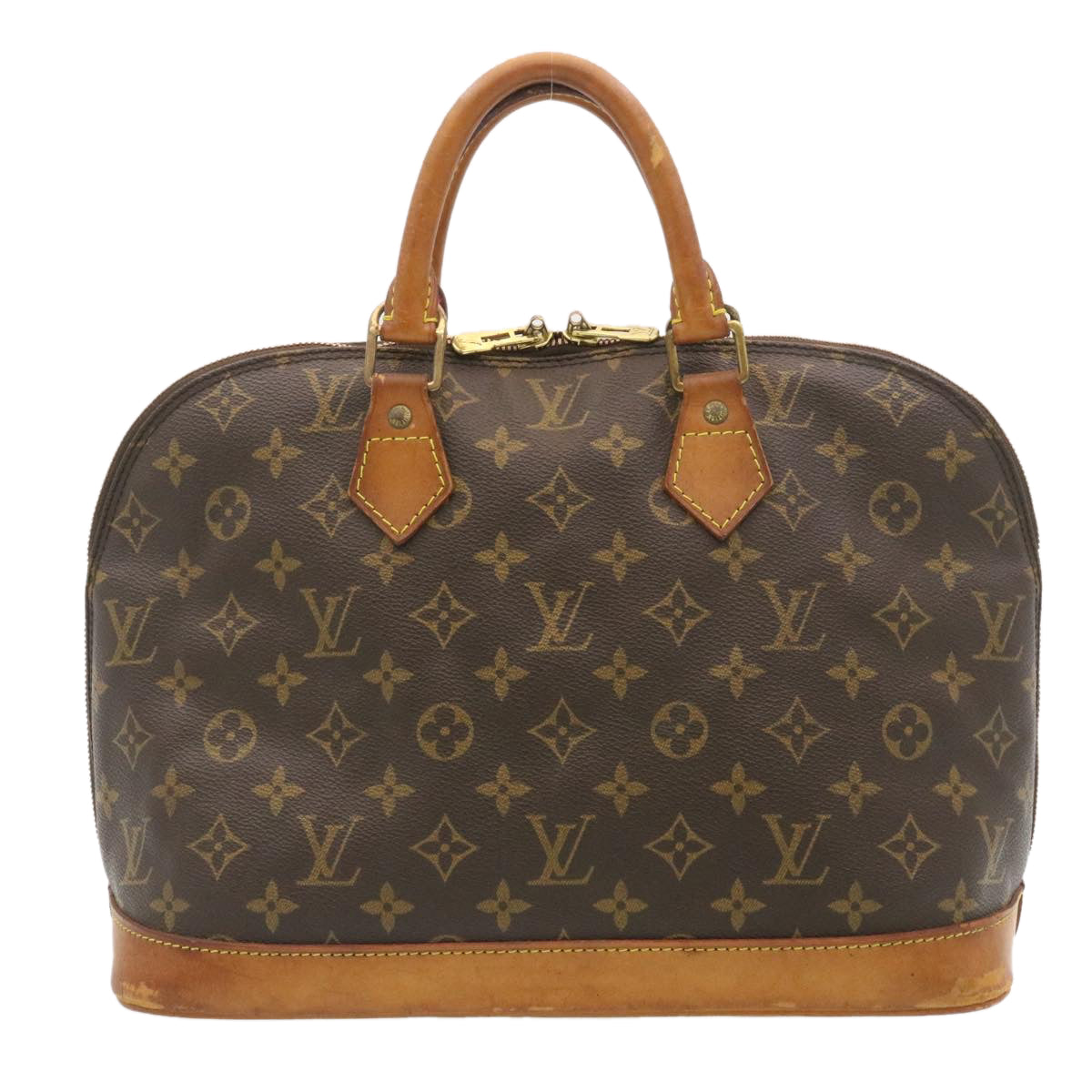 LOUIS VUITTON Monogram Alma Hand Bag M51130 LV Auth 29007