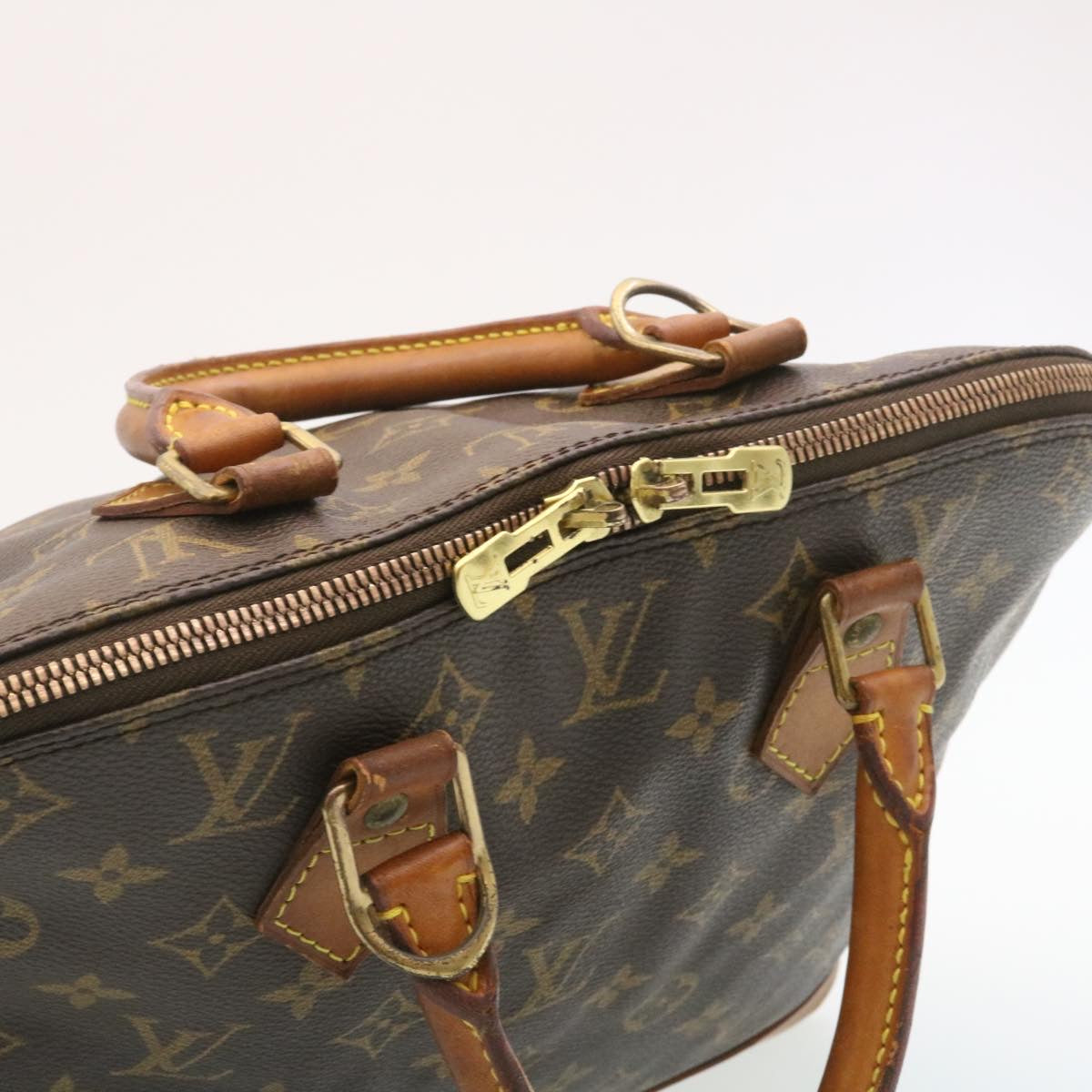 LOUIS VUITTON Monogram Alma Hand Bag M51130 LV Auth 29007