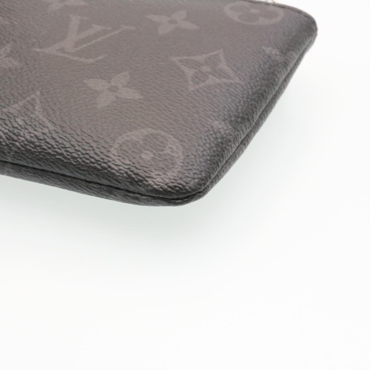 LOUIS VUITTON Monogram Eclipse Fragment iPhone Case M64433 LV Auth 29016